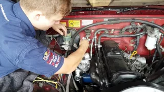 Toyota Hilux 2.8 litre (3L) Turbo Install.