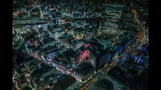 3 Hours of Night time city music timelapse, New York City, skyline, Cityscapes, 4K,