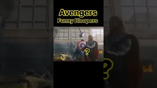 Avengers Funny Bloopers | Captain & Thor 😂⚡#shorts