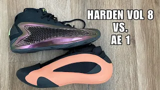 HARDEN VOLUME 8 vs. AE 1! WORST SHOE EVER??