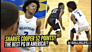 Sharife Cooper SHOCKS EVERYONE & Drops 52 Points!!! DON'T TEST Sharife!!