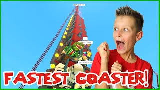 THE FASTEST ROLLERCOASTER EVER!!!