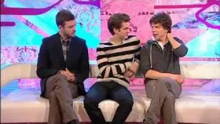 Jesse Eisenberg, Andrew Garfield & Justin Timberlake: T4 (Part One)