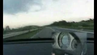 Mercedes Benz E55 AMG 0-300km/h