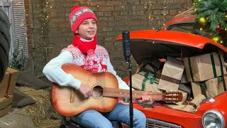 Роберт Багратян. "Jingle Bell Rock" (Bobby Helms cover). 14 y.o.