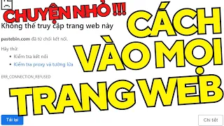 Không thể truy cập trang web này, cách fix lỗi pastebin khi pastebin bị lỗi