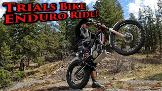 Trials Bike First Spring Ride | Gas Gas TXT 280 Beginner Novice Trials Enduro Ride