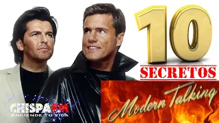 10 SECRETOS de MODERN TALKING, el exitoso dueto de Dieter Bohlen y Thomas Anders revelados