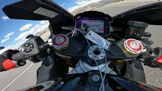 RSV4 22' On Board Spring Mountain Track Raw Sound