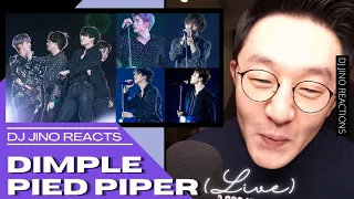 DJ REACTION to KPOP - BTS DIMPLE and PIED PIPER 5TH MUSTER PERFORMANCE