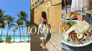 Boracay Vlog 🌦️ Budget beachfront accom, where to eat, water activities & kinda sunny days