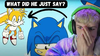Sonic vs Goku Rap Battle! Reaction