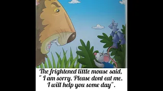 The Lion and the Mouse in English