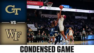 Georgia Tech vs. Wake Forest Condensed Game | 2022-23 ACC Women’s Basketball