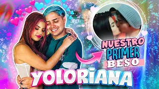 NUESTRO PRIMER BESO - REACCIONANDO a cuando ÉRAMOS NOVIOS ft. Yolo