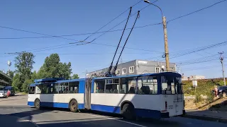 Троллейбус, маршрут №35 ЗиУ-683БМ1 б.1133 (20.08.2022) Санкт-Петербург