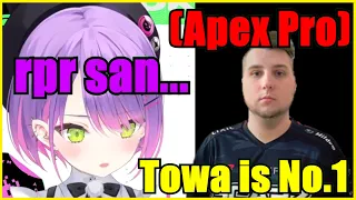 Towa Found Out That Apex EU Champion, rpr, Is A Fan Of Hers【Hololive | Eng Sub】