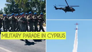 MILITARY PARADE ON CYPRUS INDEPENDENCE DAY 2022 ~ CYPRUS NICOSIA ~ CYPRUS LIFE 2022