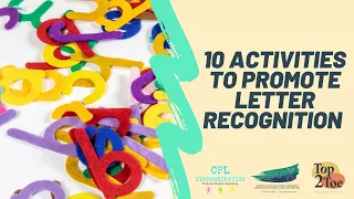 10 Gross Motor Activities to Promote Letter Recognition