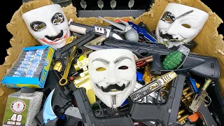 Hacker Pistol Box! Explosives and Legendary Dangerous Toy Guns - Bombs,  Sharp Knives - Toy Gun Box