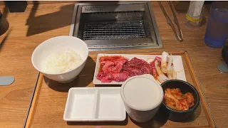 【Japanese food】Solo Japanese Barbeque Restaurant [ Yakiniku Like ] in Tokyo Japan | 2022 |