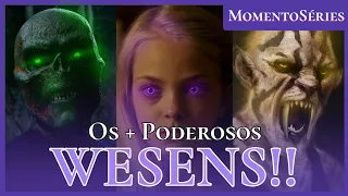 TOP 10 WESENS MAIS PODEROSOS DA SÉRIE GRIMM!! | Momento Séries