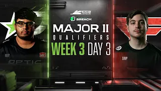Call of Duty League Major II Qualifiers Week 3 | Day 3