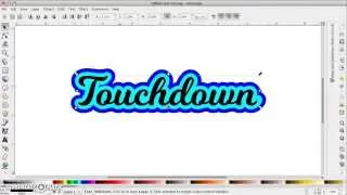 Offset Text in Inkscape the easy way