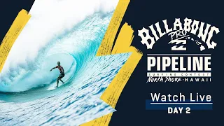 WATCH LIVE Billabong Pro Pipeline - Day 2