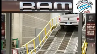 RAM Trucks ride along on the Chicago Auto Show test track