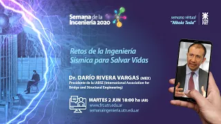 Darío Rivera Vargas - Charla del martes 2 de junio - Semana de la Ingeniería 2020 UTN FRT