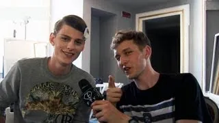 Les Hommes Men Spring/Summer 2014 BACKSTAGE | Milan Men's Fashion Week MFW | FashionTV