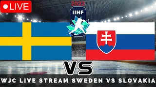 Sweden vs Slovakia World Juniors LIVE STREAM | WJC Live Game Watchalong