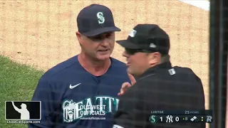 Ejection 123-124 - Lance Barrett Ejects Mariners' Jarred Kelenic and Scott Servais After Strikeout