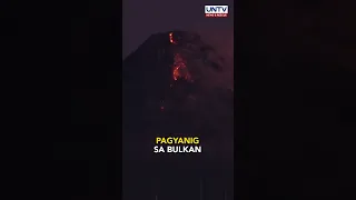 Bilang ng volcanic earthquakes, nabawasan pero Mt. Mayon, hindi pa kumakalma – PHIVOLCS