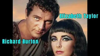 Richard Burton and Elizabeth Taylor - Cleopatra - Golden Age of Hollywood - Classic Film Stars