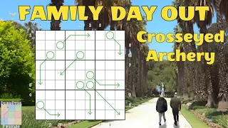 Crosseyed Archery - A Guest Solve of our Family Day Out Pack Sudoku