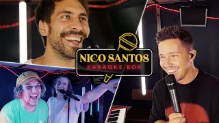 MAX GIESINGER traut sich an RAMMSTEIN🔥 - Erkennt Mael & Jonas erst nicht 😉 | Nico Santos Karaoke Box