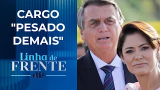 Jair Bolsonaro não quer que Michelle se candidate à presidência | LINHA DE FRENTE