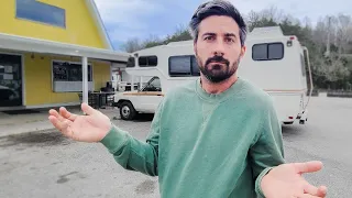 Living in my RV to save money without paying rent