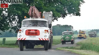 Sraz historických nákladních automobilů 2022 - spanilá jízda | Old Truck parade 🚛🚒🚌