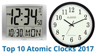 10 Best Atomic Clocks 2017