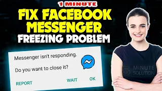 How to fix facebook messenger freezing problem 2024