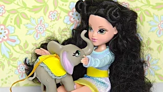Pooping Pet Elephant and Doll Review and Play - Moxie Girlz Poopsy Pets Lexa - Kids Toys