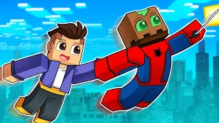 Nos CONVERTIMOS en 1000 SUPERHEROES en Minecraft!