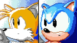 Sonic 2 Colored Ending Sonic And Tails