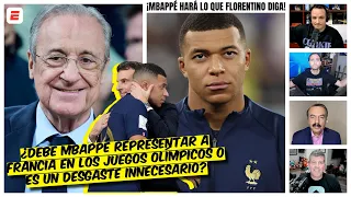 MBAPPÉ en REAL MADRID no podrá elegir, FLORENTINO le dirá si juega o no en PARÍS 2024 | Exclusivos