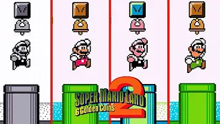 Super Mario Land 2: Six Golden Coins Versions Comparison