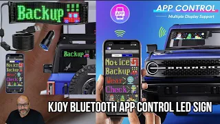 KJOY Bluetooth App Control LED Sign