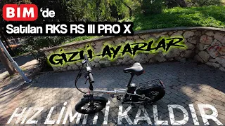 Bim'de Satılan RKS RS 3 PRO X Özellikleri | Hız Limiti Kaldırma | Gizli Ayarlar